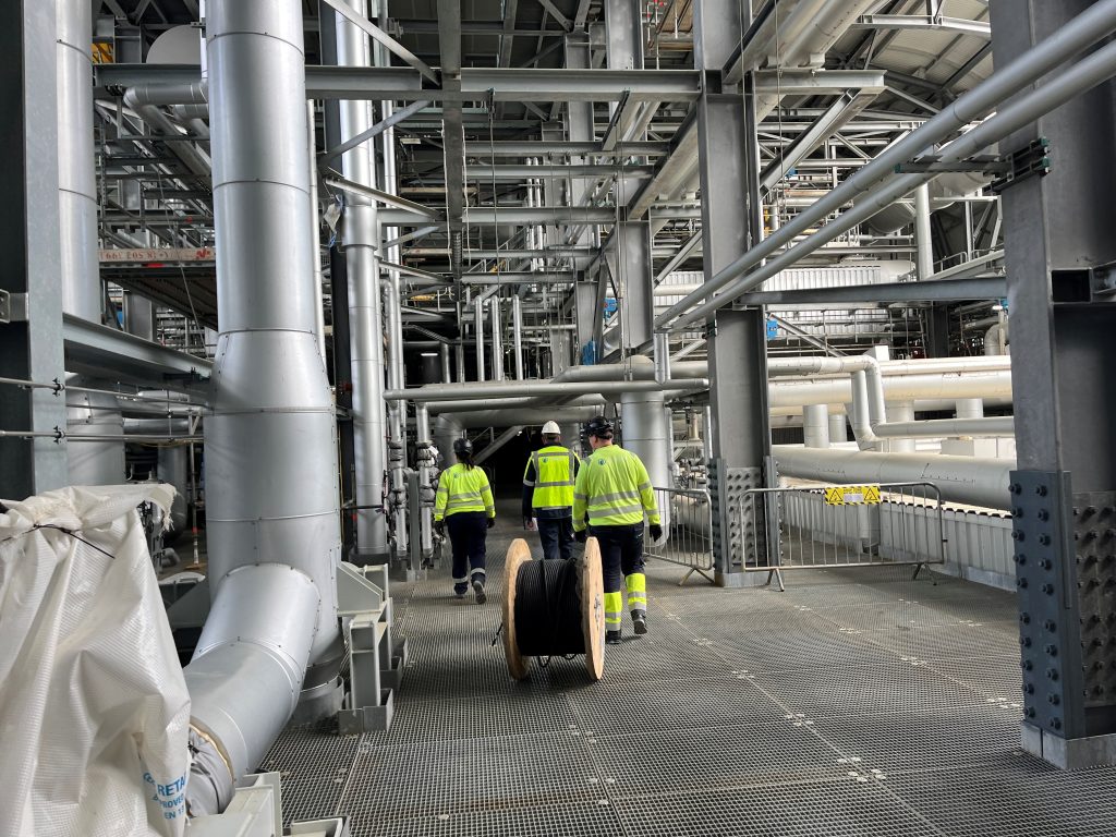 Powerspex aan het werk bij Protos Energy Recovery Facility van SBG in Engeland.